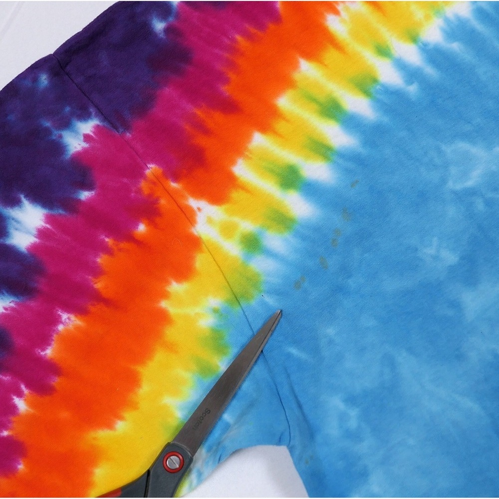 VTG NOS Liquid Blue The Beatles Yellow Submarine Tie-Dye T-Shirt XL ~ 2005 NWT‎ - Picture 11 of 13
